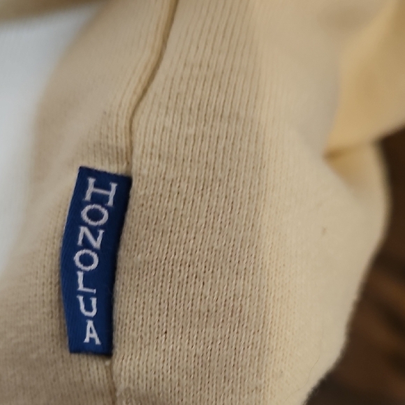 Honolua Men's Beige Long Sleeve Sweatshirt - Picture 3 of 8